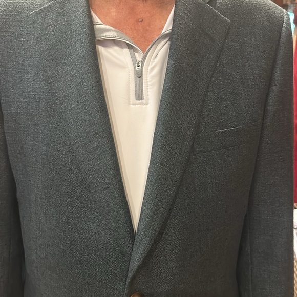 PAUL STUART CASHMERE & SILK SIZE 42 L MENS SPORTS JACKET - Picture 12 of 16